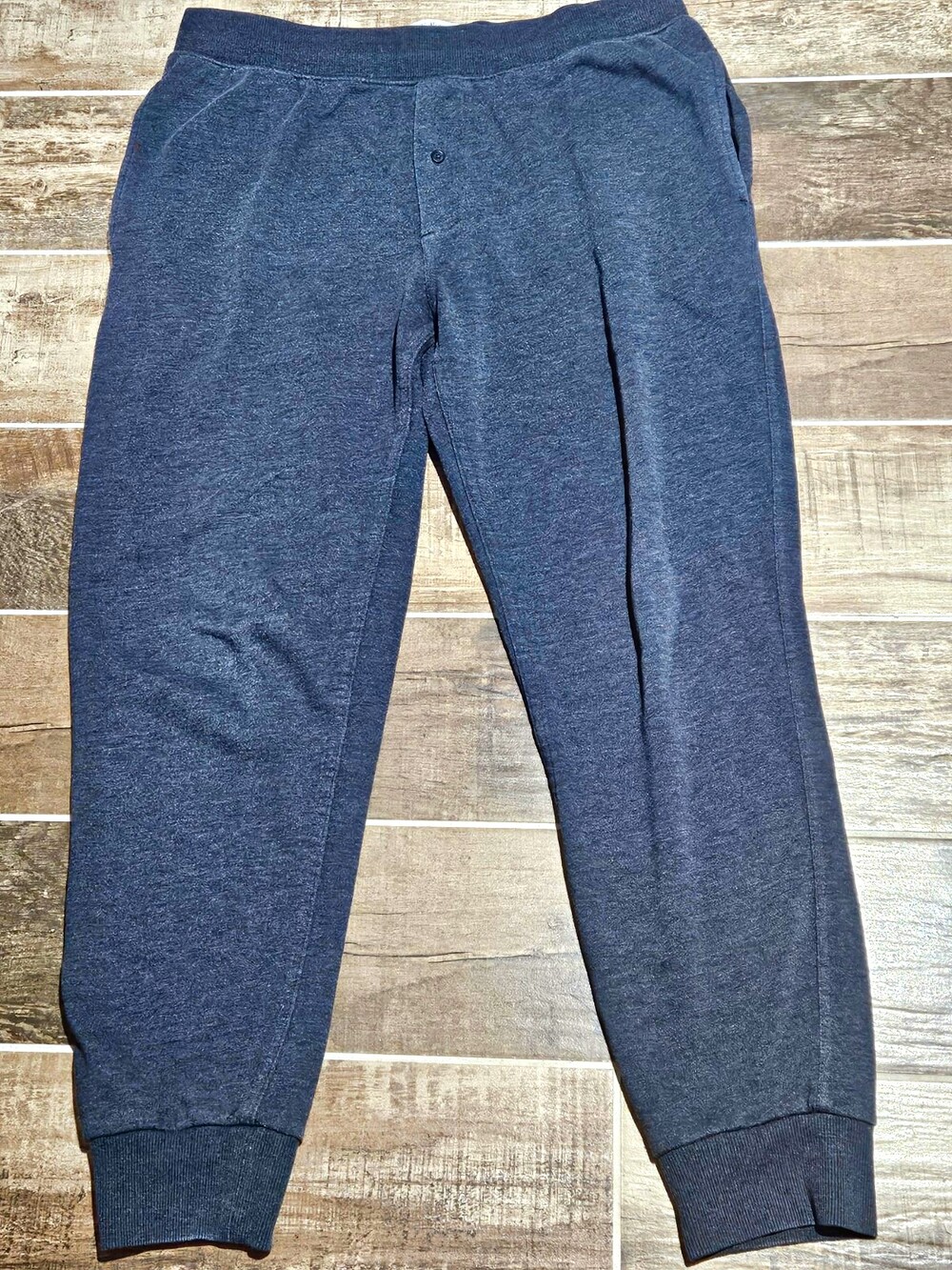 Goodfellow & Co Mens Blue Jogger Sweatpants, M, Drawstring Elastic Waist